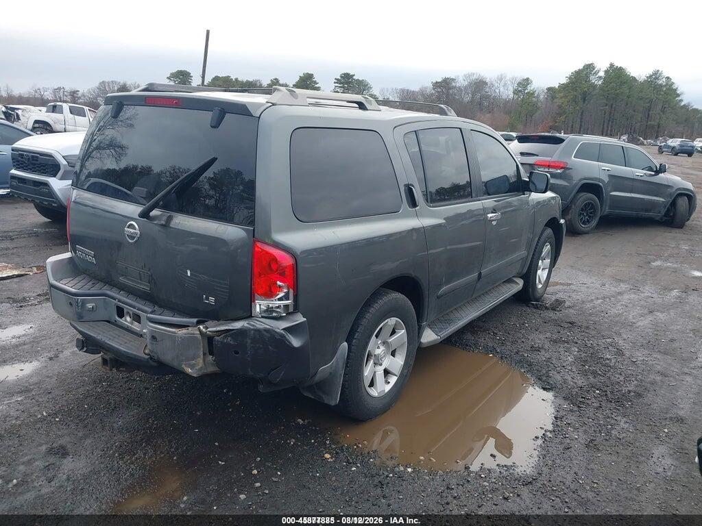 5N1AA08B84N709125 2004 NISSAN PATHFINDER ARMADA photo no. 4