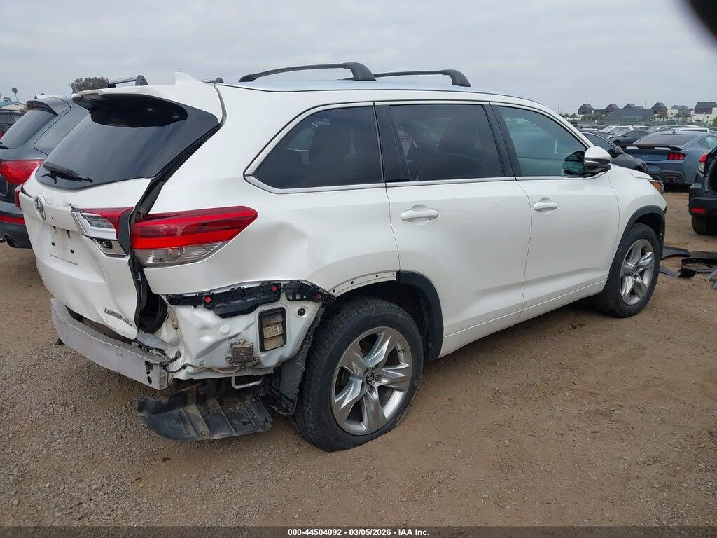 5TDDZRFH9JS859353 2018 TOYOTA HIGHLANDER photo no. 4