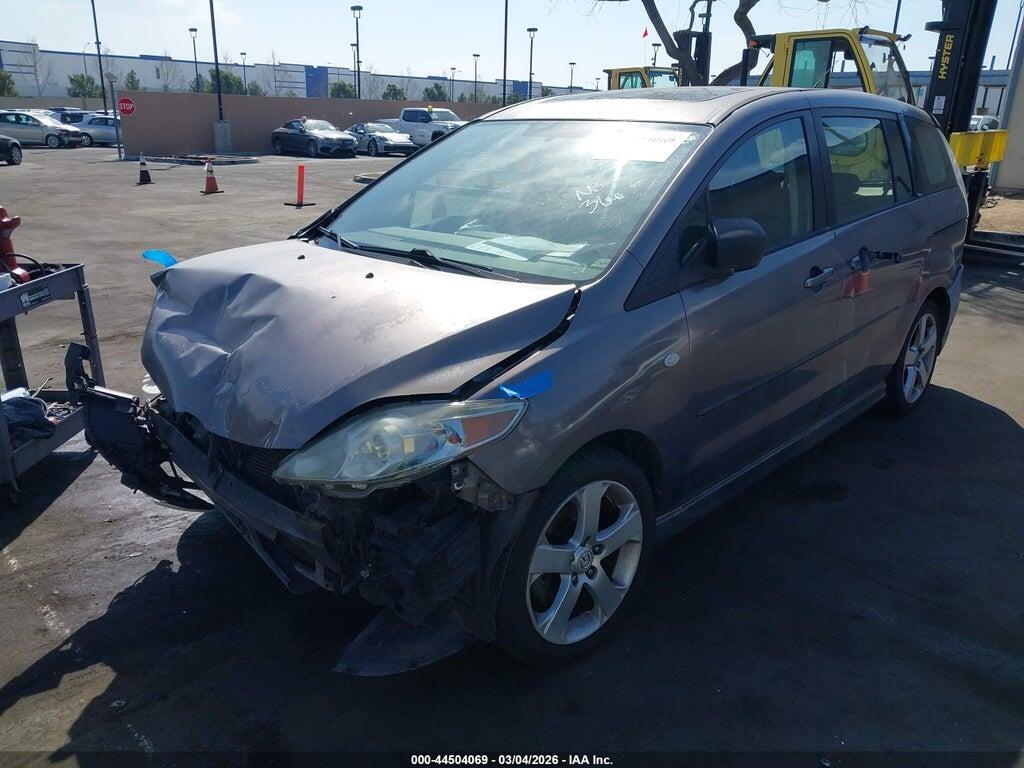 JM1CR29L770137166 2007 MAZDA MAZDA5 photo no. 2