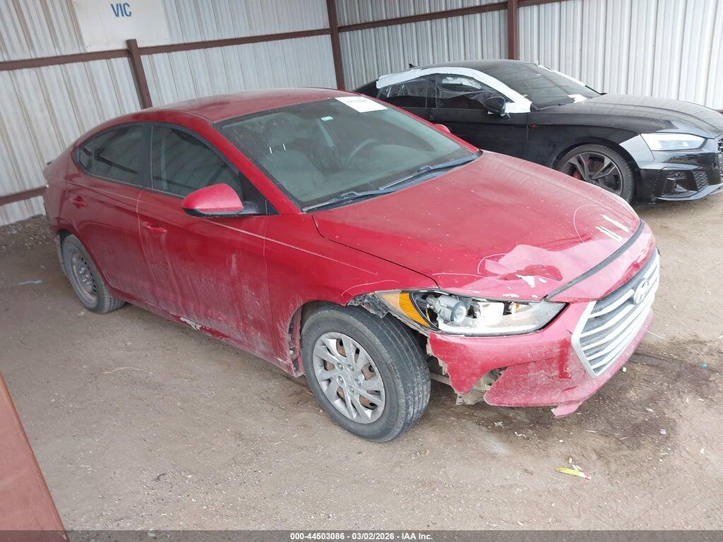 KMHD74LF3JU612283 2018 HYUNDAI ELANTRA photo no. 1