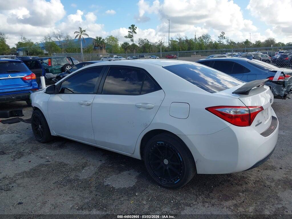 2T1BURHE0FC445225 2015 TOYOTA COROLLA photo no. 3