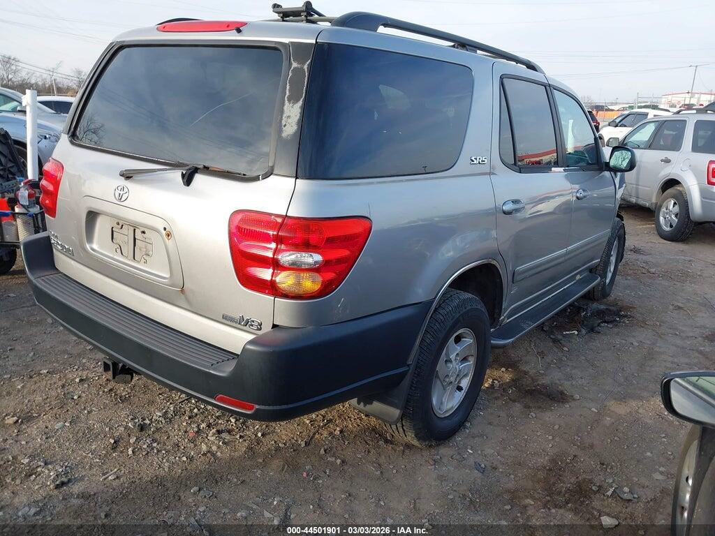 5TDZT34A04S231146 2004 TOYOTA SEQUOIA photo no. 4