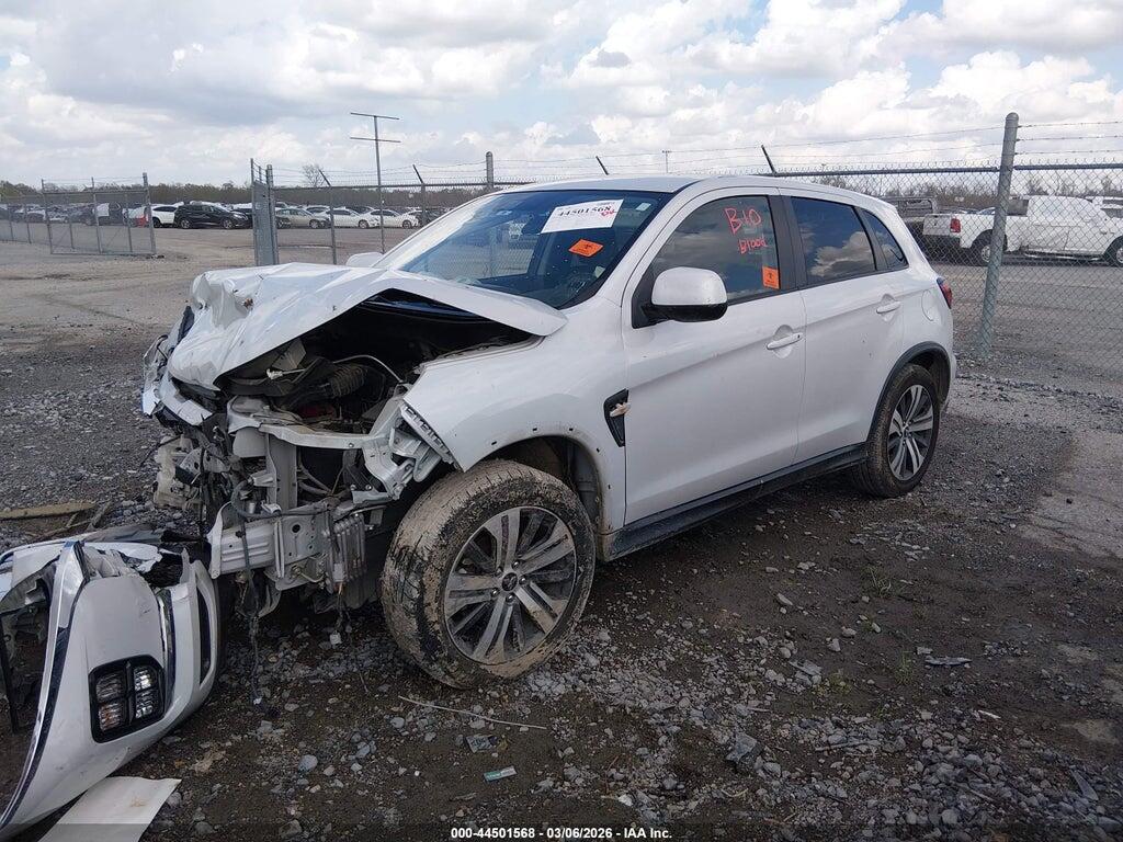 JA4APUAU9NU016183 2022 MITSUBISHI OUTLANDER SPORT photo no. 2
