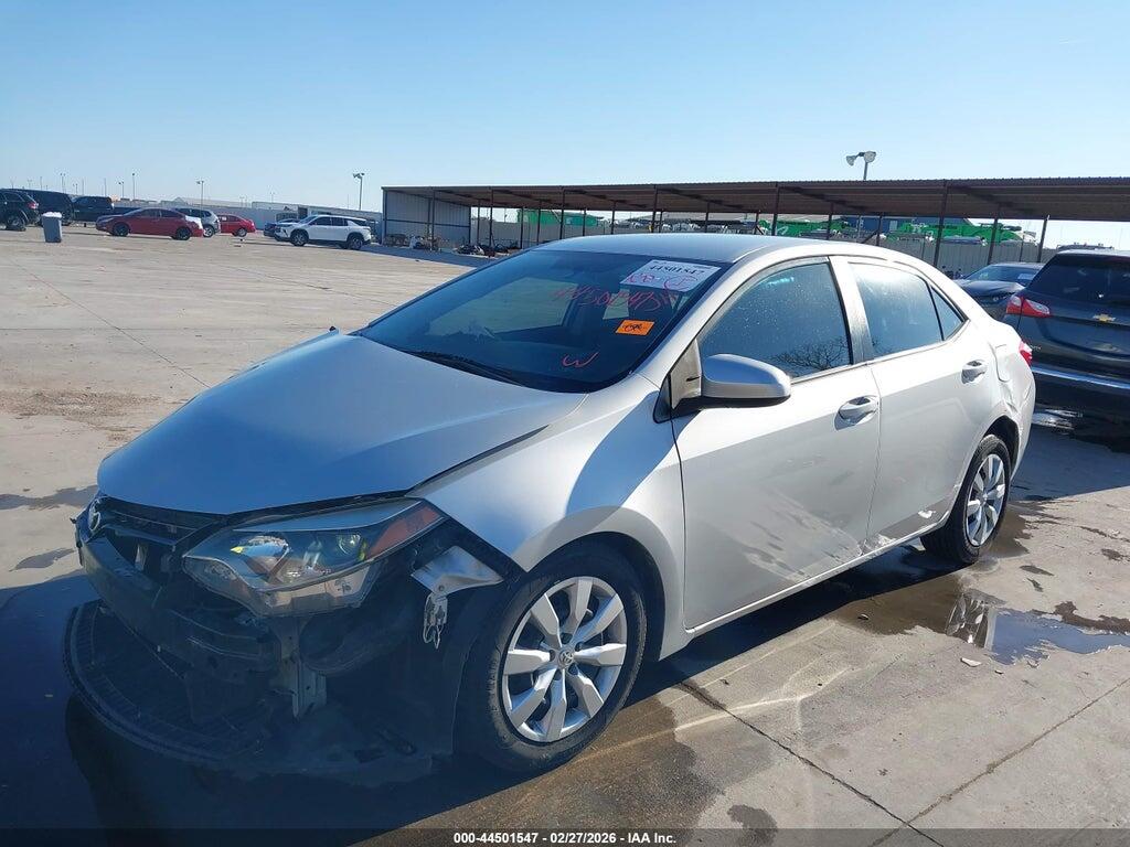 2T1BURHE0GC579458 2016 TOYOTA COROLLA photo no. 2