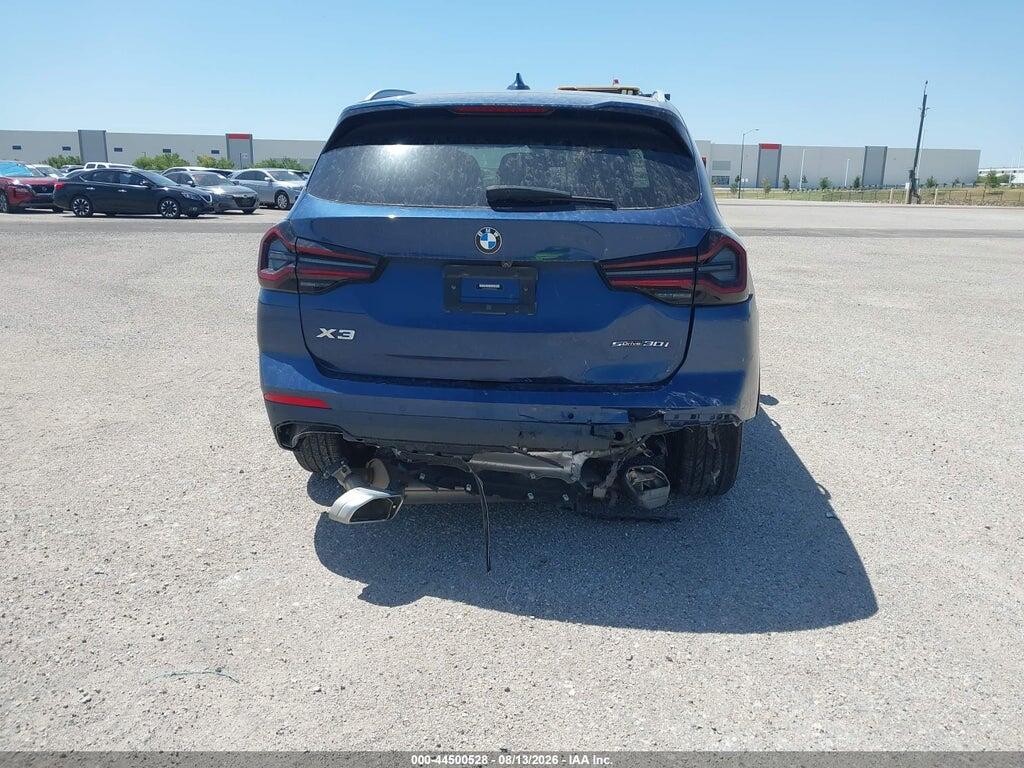 5UX43DP01N9M30465 2022 BMW X3 photo no. 6