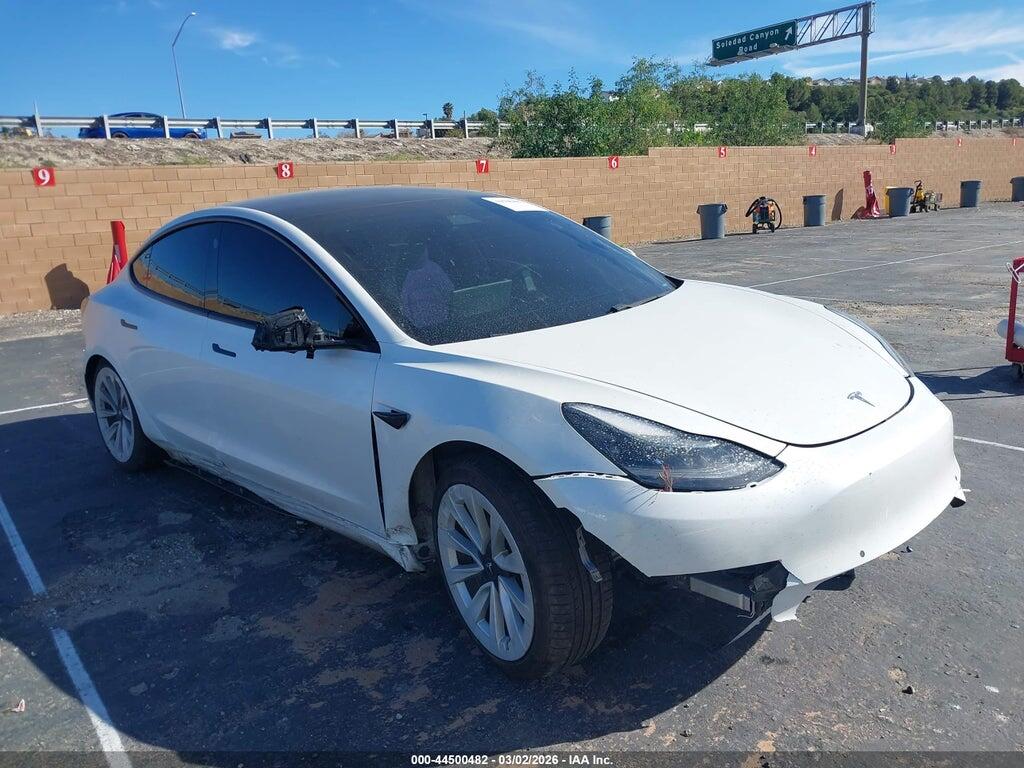 5YJ3E1EB2MF075949 2021 TESLA MODEL 3 photo no. 1