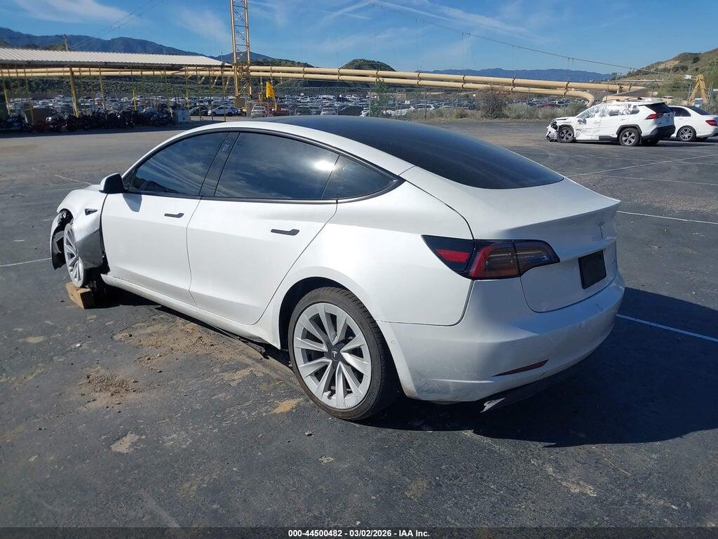 5YJ3E1EB2MF075949 2021 TESLA MODEL 3 photo no. 3