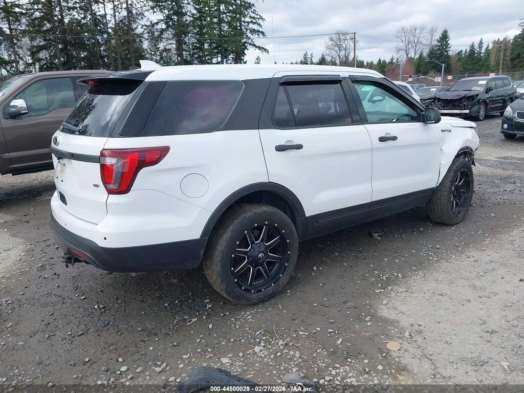 1FM5K8AR2GGD05847 2016 FORD UTILITY POLICE INTERCEPTOR photo no. 4