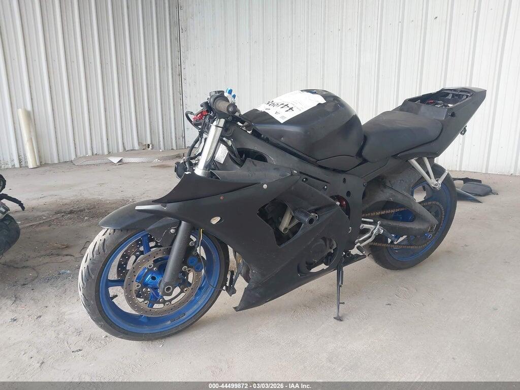 JYARJ06E17A033211 2007 YAMAHA YZFR6 photo no. 2