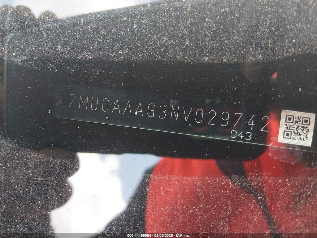 7MUCAAAG3NV029742 2022 TOYOTA COROLLA CROSS photo no. 9