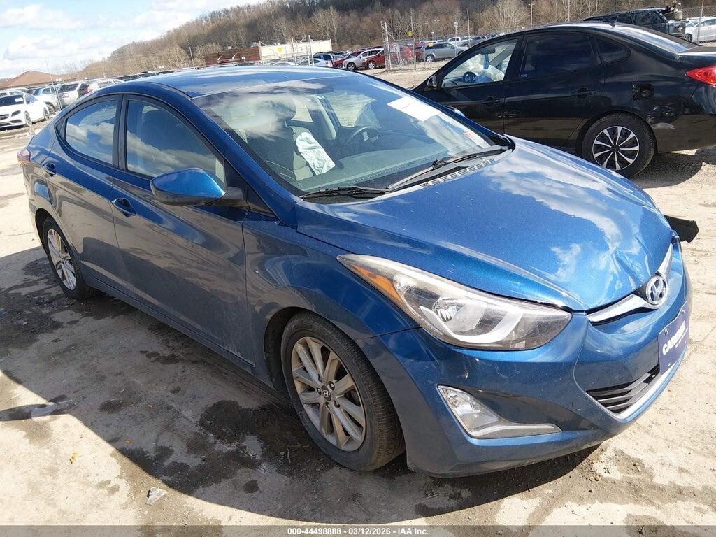 KMHDH4AEXFU250919 2015 HYUNDAI ELANTRA photo no. 1