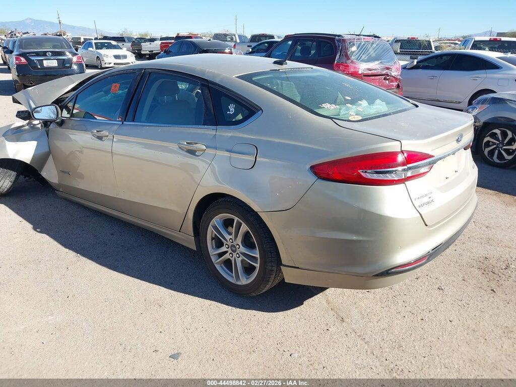 3FA6P0LU3JR152642 2018 FORD FUSION HYBRID photo no. 3