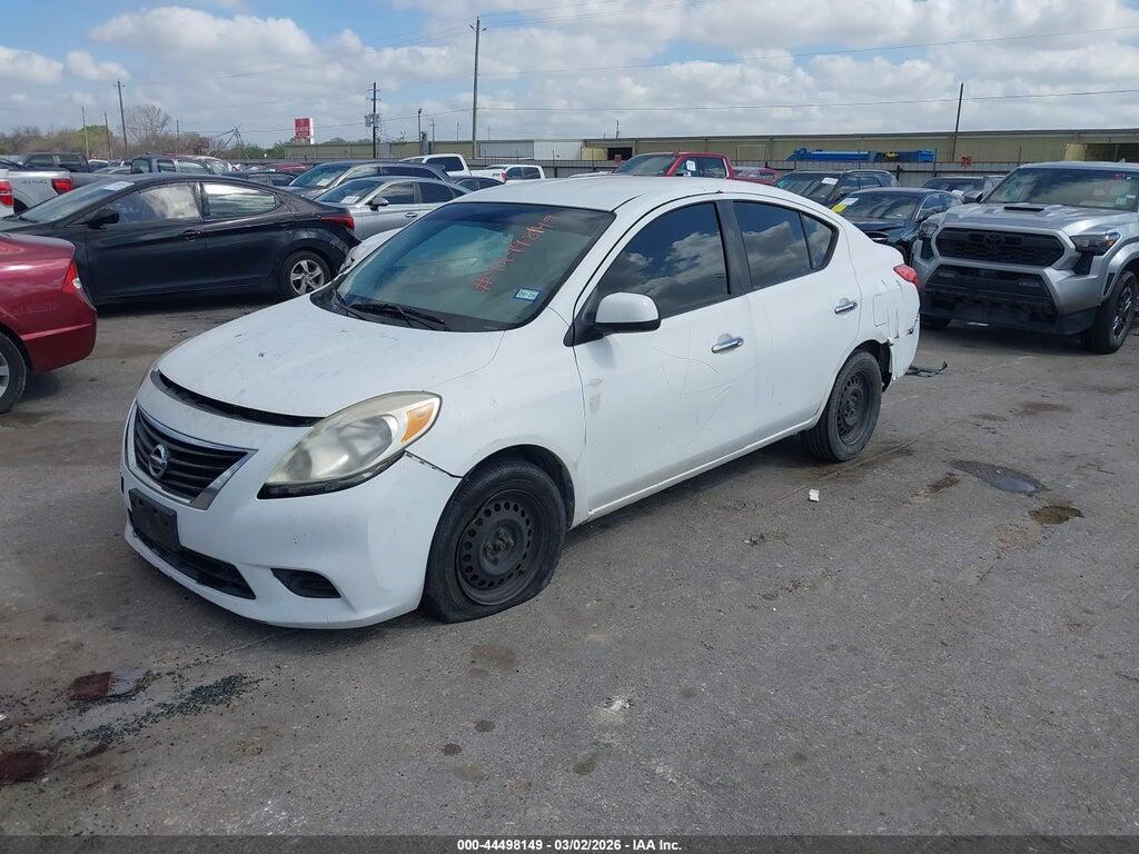 3N1CN7AP6CL846145 2012 NISSAN VERSA photo no. 2