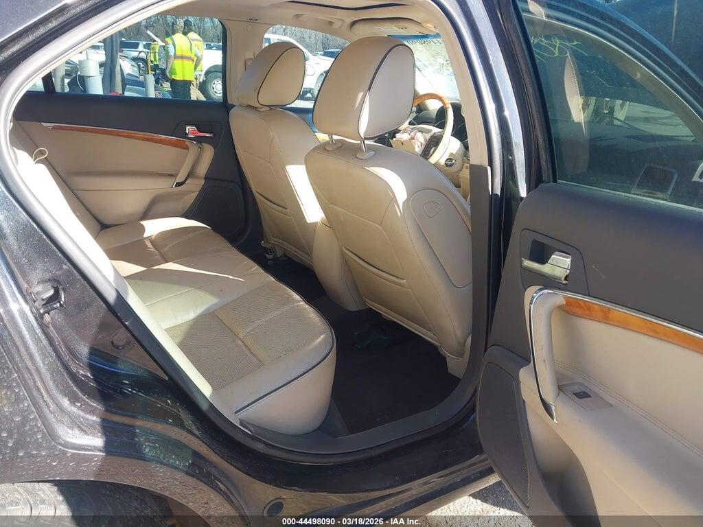 3LNHL2GCXAR619689 2010 LINCOLN MKZ photo no. 8