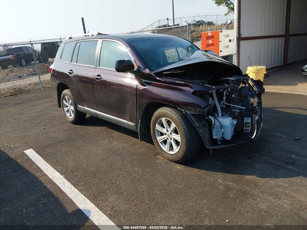 5TDZA3EH9DS040293 2013 TOYOTA HIGHLANDER photo no. 1