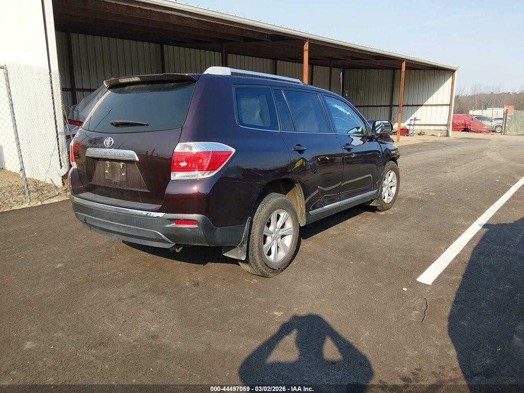 5TDZA3EH9DS040293 2013 TOYOTA HIGHLANDER photo no. 4