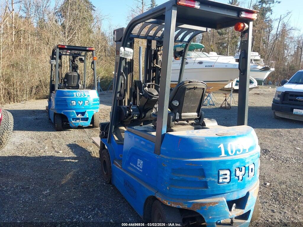 00000000701210252 2022 BYD ECB25 FORKLIFT photo no. 3