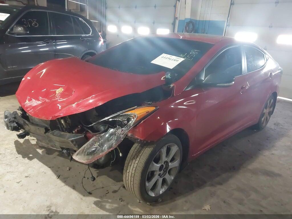 KMHDH4AE7DU942312 2013 HYUNDAI ELANTRA photo no. 2