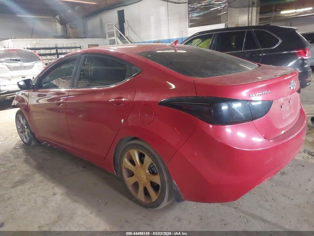 KMHDH4AE7DU942312 2013 HYUNDAI ELANTRA photo no. 3