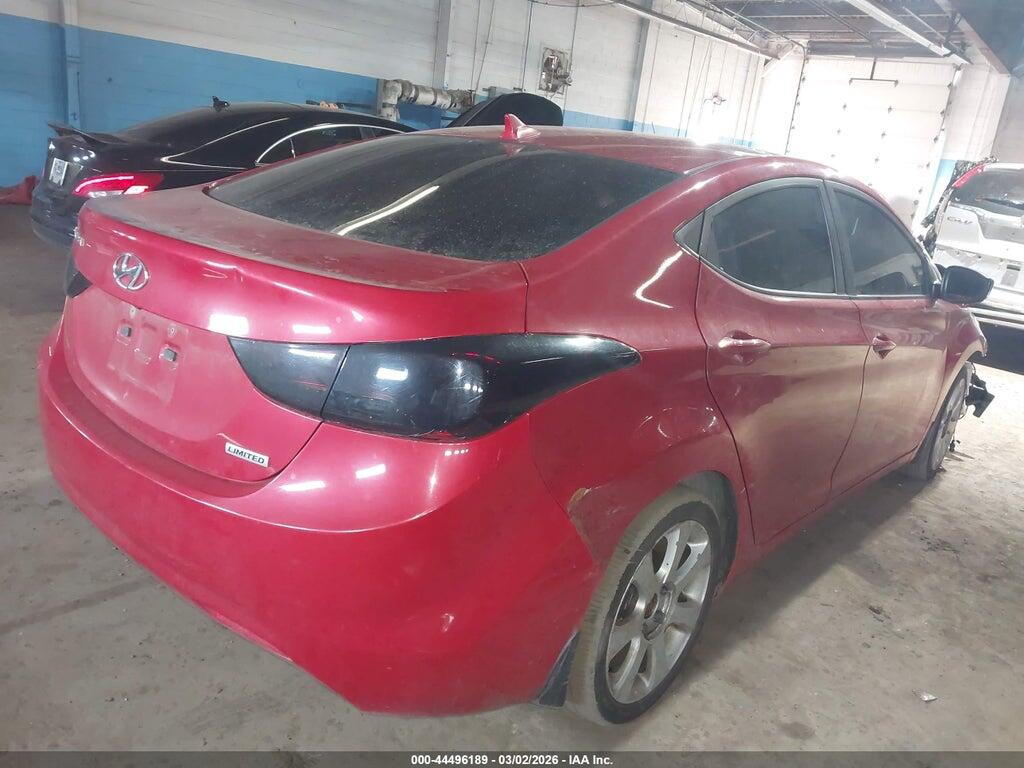 KMHDH4AE7DU942312 2013 HYUNDAI ELANTRA photo no. 4