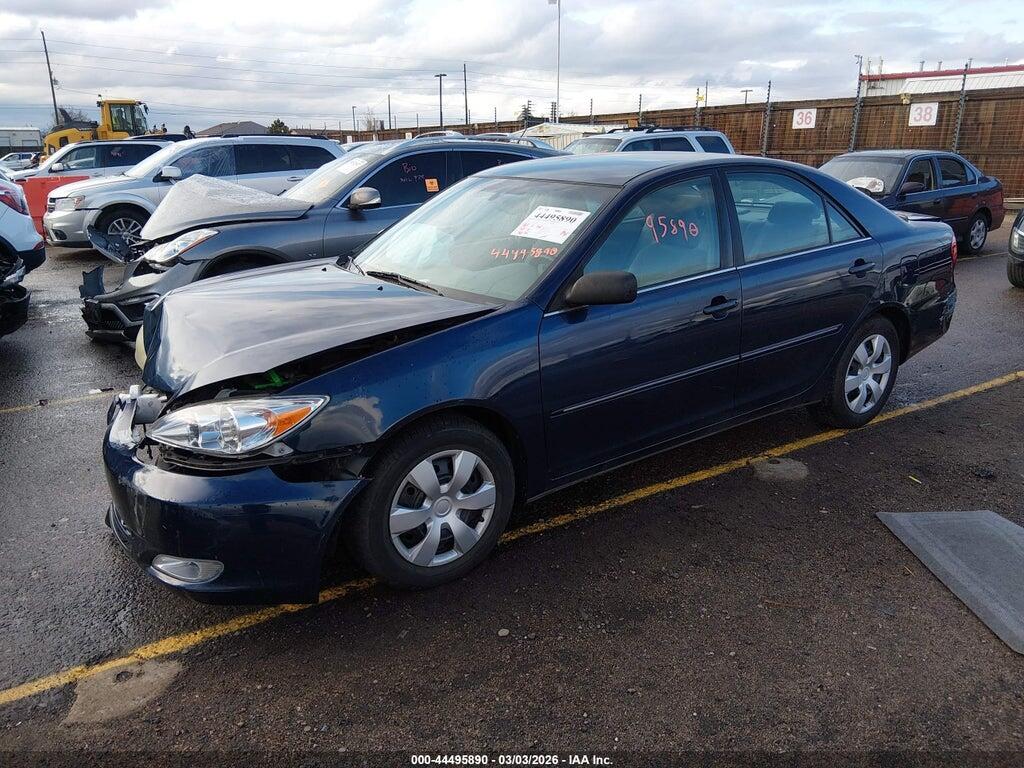 4T1BE32K63U259689 2003 TOYOTA CAMRY photo no. 2