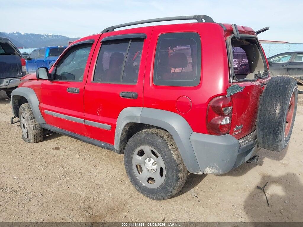 1J4GL48K35W599509 2005 JEEP LIBERTY photo no. 3