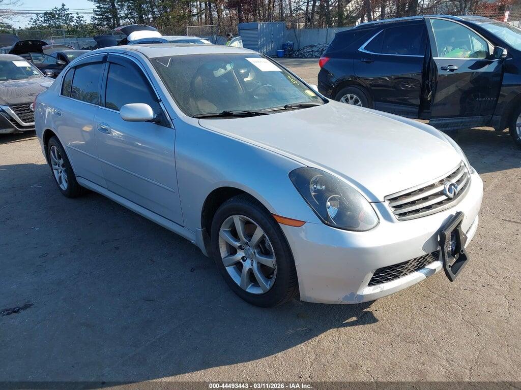 JNKCV51F86M617242 2006 INFINITI G35X photo no. 1
