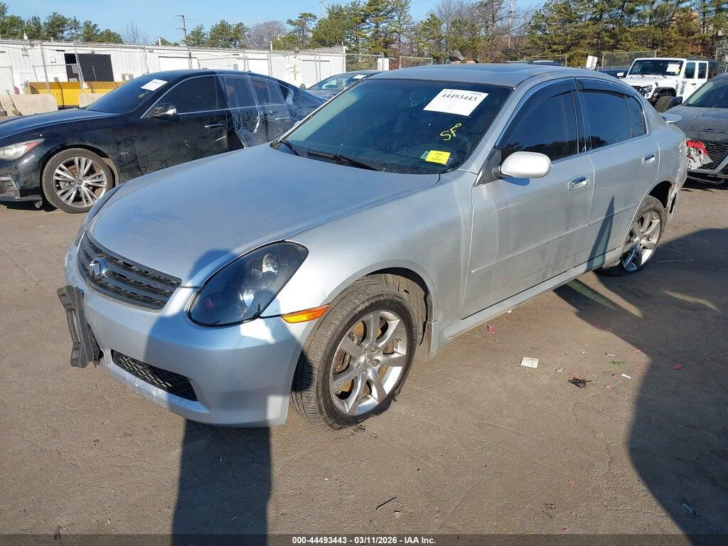 JNKCV51F86M617242 2006 INFINITI G35X photo no. 2