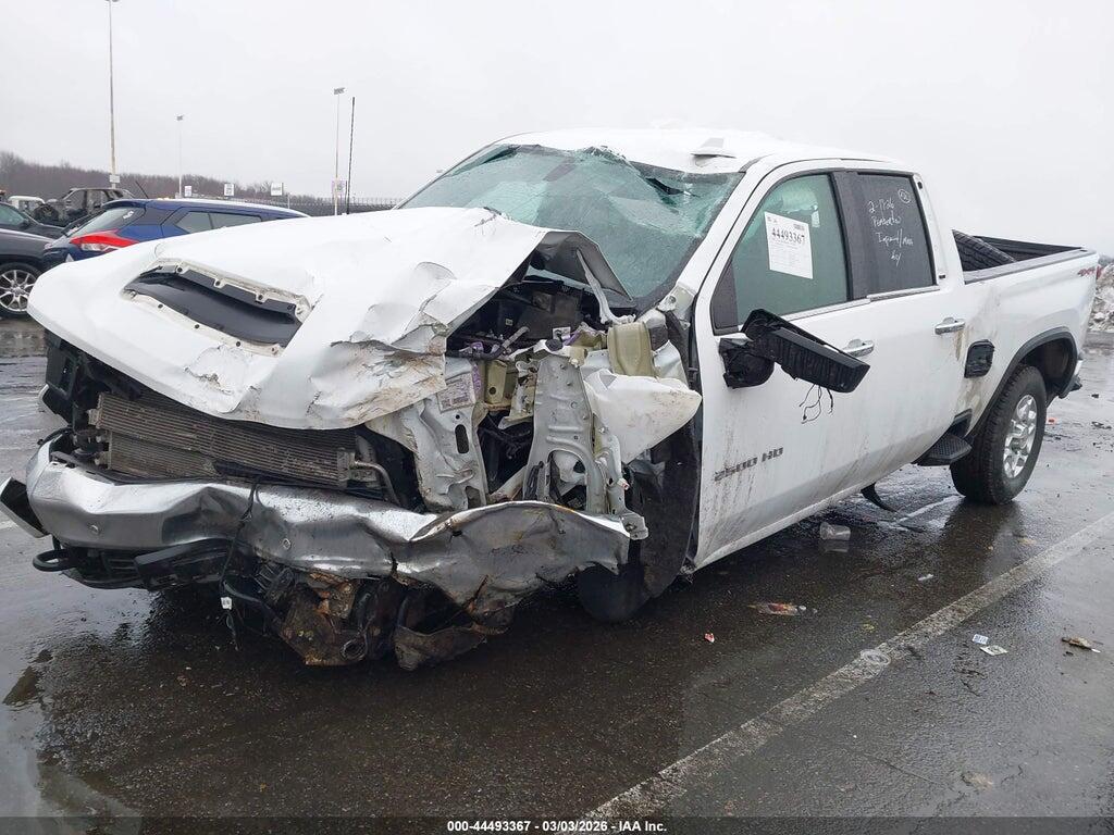 1GC2YPEY9NF253718 2022 CHEVROLET SILVERADO 2500HD photo no. 2