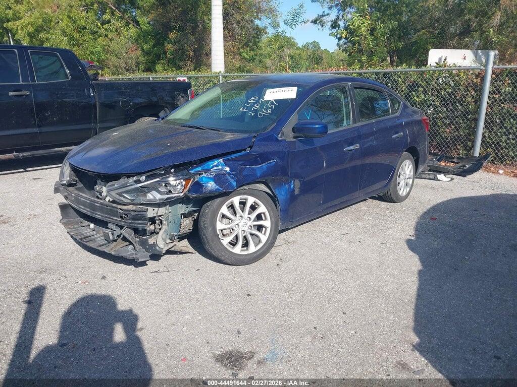 3N1AB7AP6KY299637 2019 NISSAN SENTRA photo no. 2