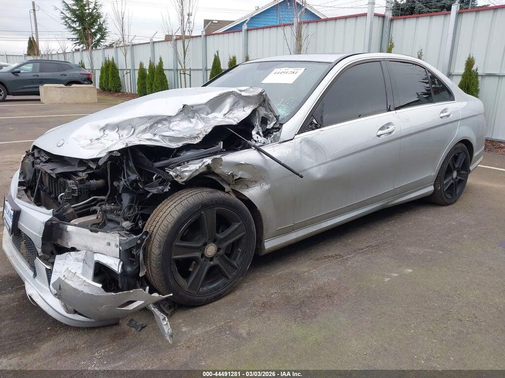 WDDGF8BB0AR100077 2010 MERCEDES-BENZ C 300 photo no. 2