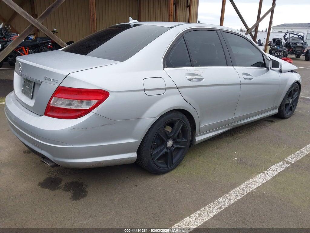 WDDGF8BB0AR100077 2010 MERCEDES-BENZ C 300 photo no. 4