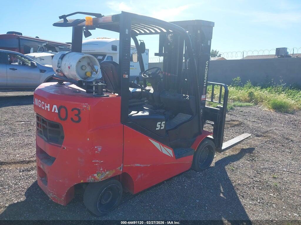 0000000011BB00057 2022 HANGCHA FP55CB FORKLIFT photo no. 4