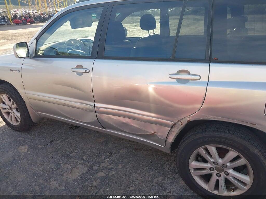 JTEGW21A370021995 2007 TOYOTA HIGHLANDER HYBRID photo no. 6