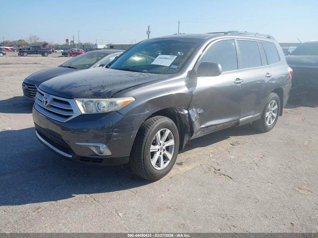 5TDZK3EH8CS077704 2012 TOYOTA HIGHLANDER photo no. 2