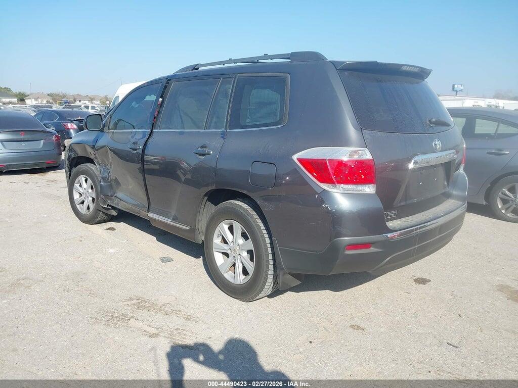 5TDZK3EH8CS077704 2012 TOYOTA HIGHLANDER photo no. 3