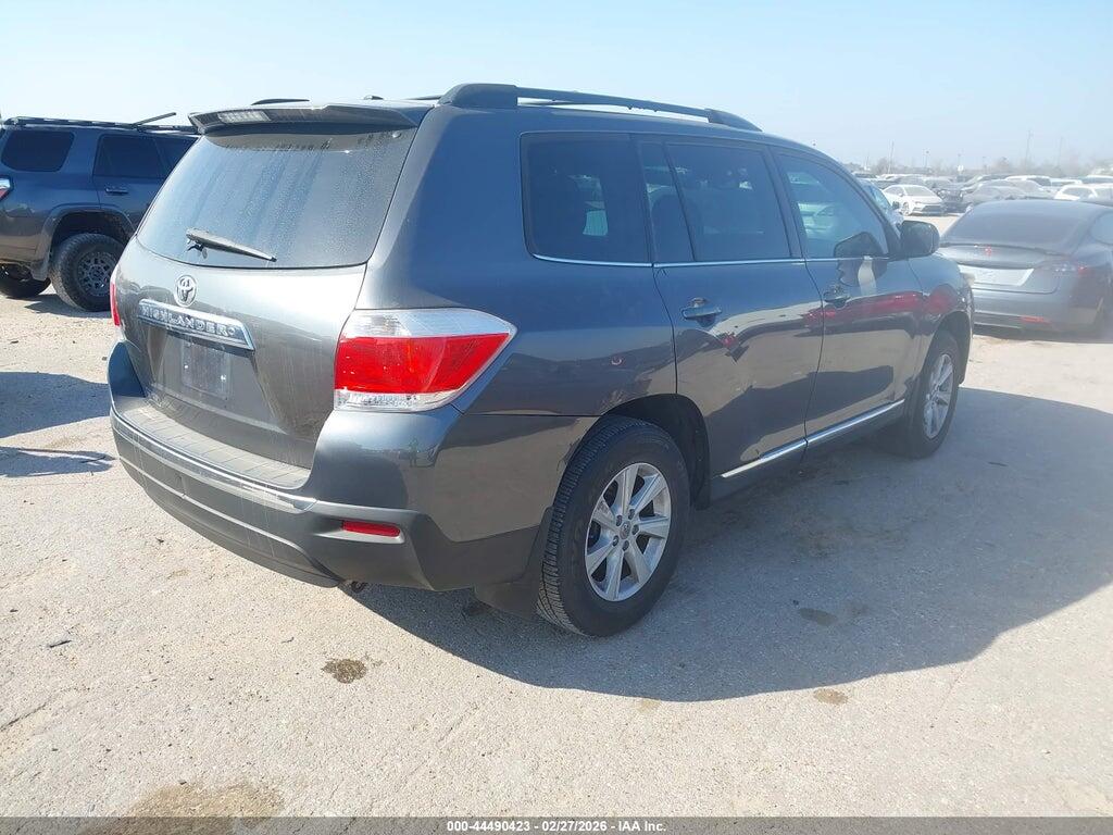 5TDZK3EH8CS077704 2012 TOYOTA HIGHLANDER photo no. 4