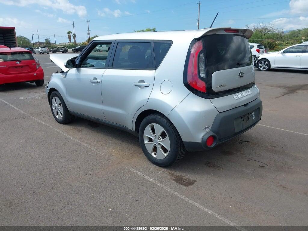 KNDJN2A26E7702937 2014 KIA SOUL photo no. 3