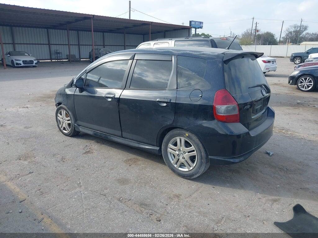 JHMGD38617S033387 2007 HONDA FIT photo no. 3