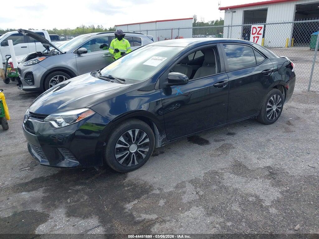 2T1BURHE1FC473647 2015 TOYOTA COROLLA photo no. 2