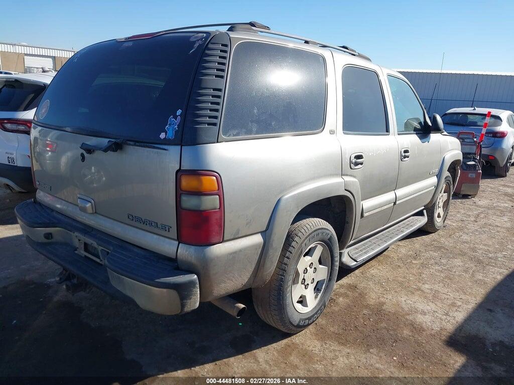 1GNEK13TX2J234422 2002 CHEVROLET TAHOE photo no. 4