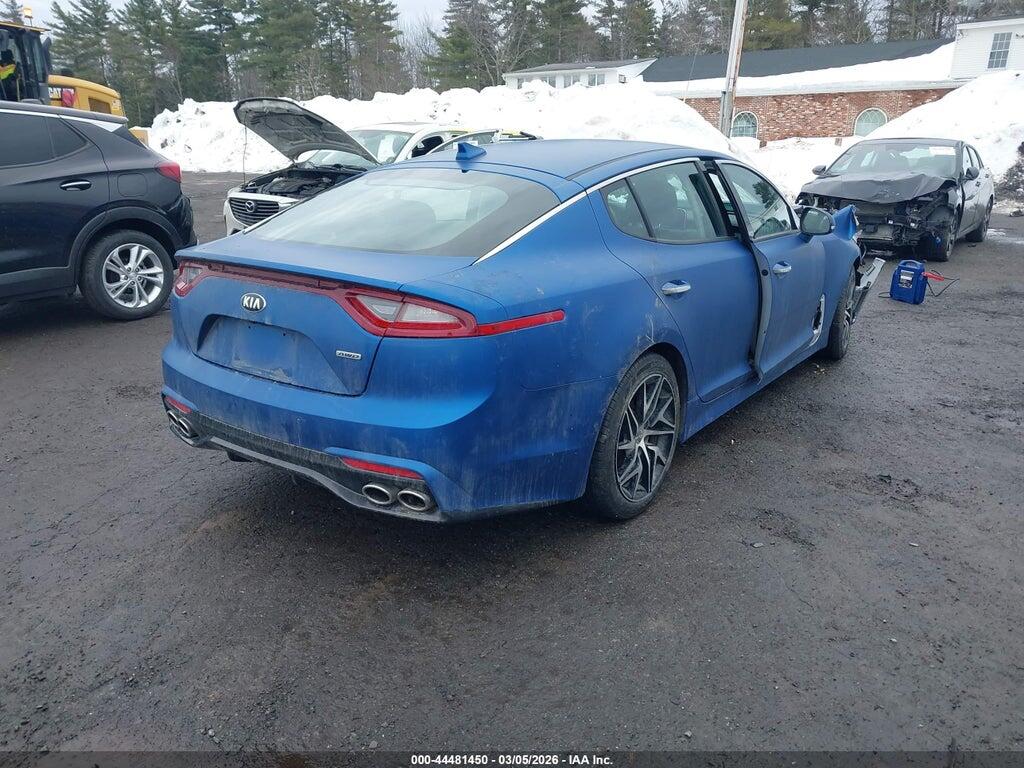 KNAE15LAXJ6011734 2018 KIA STINGER photo no. 4