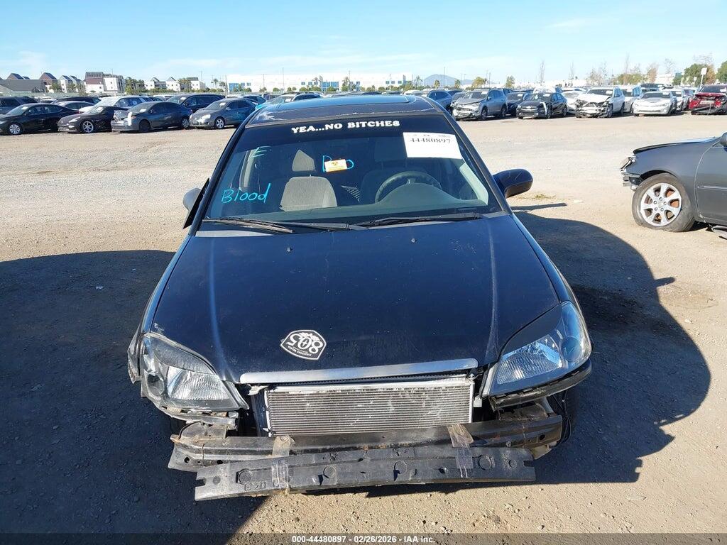 2HGES26762H570133 2002 HONDA CIVIC photo no. 12