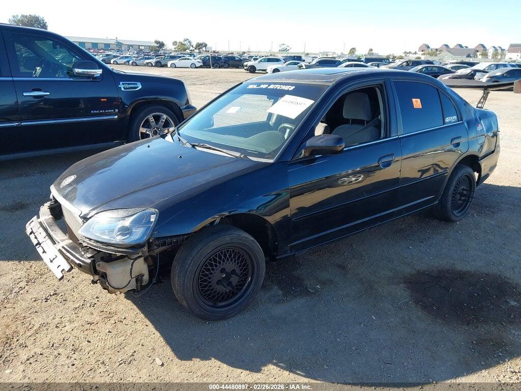 2HGES26762H570133 2002 HONDA CIVIC photo no. 2