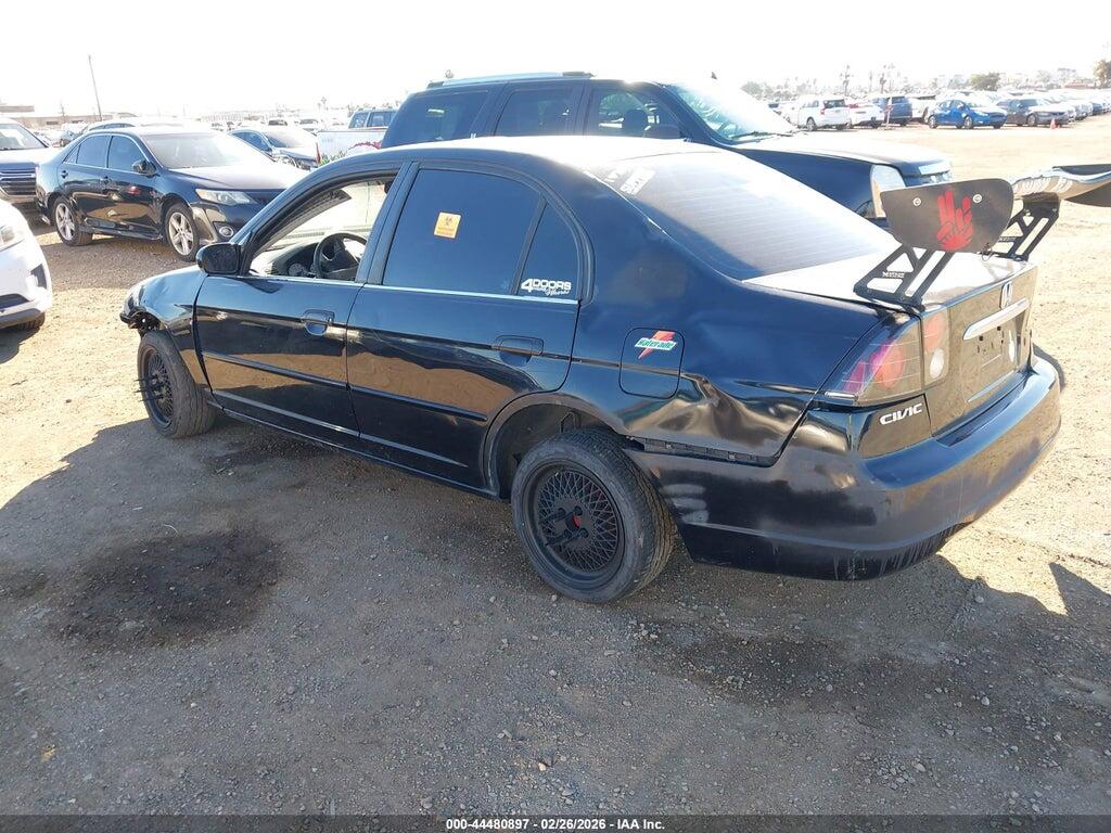 2HGES26762H570133 2002 HONDA CIVIC photo no. 3