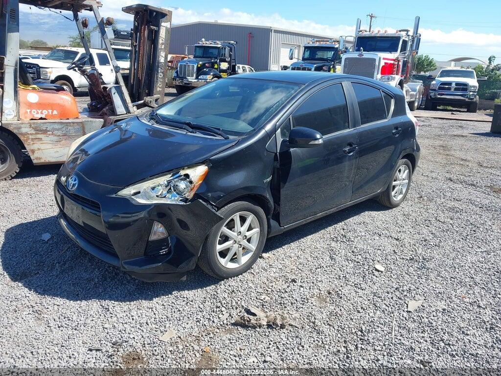 JTDKDTB31C1009651 2012 TOYOTA PRIUS C photo no. 2