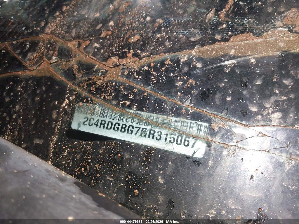 2C4RDGBG7GR315067 2016 DODGE GRAND CARAVAN photo no. 9