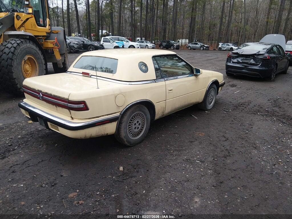 ZC2F51207LB205132 1990 CHRYSLER TC photo no. 4
