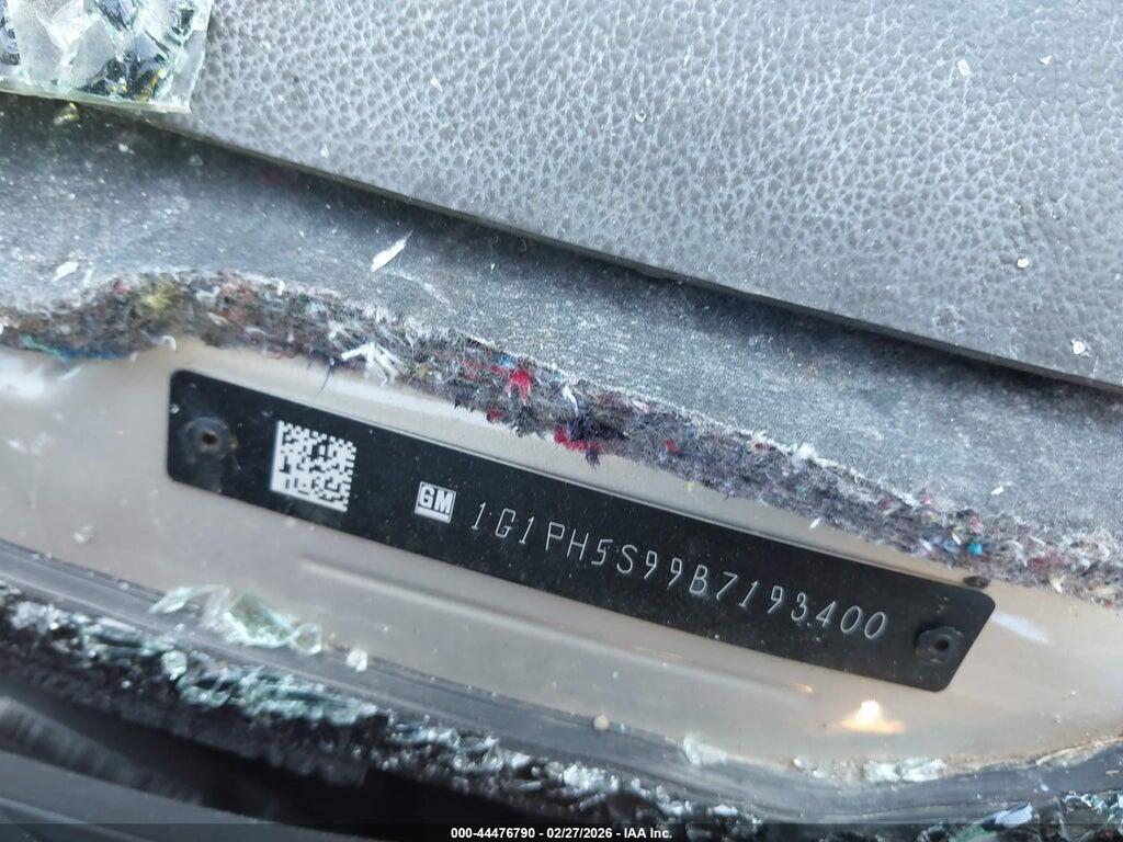 1G1PH5S99B7193400 2011 CHEVROLET CRUZE photo no. 9
