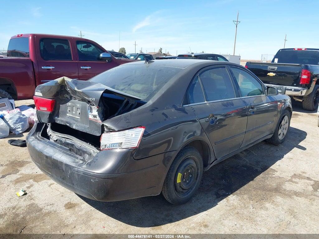 5NPET46C99H465866 2009 HYUNDAI SONATA photo no. 4